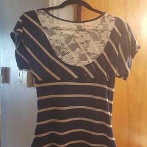 LIZ Beyer Womens Blouse